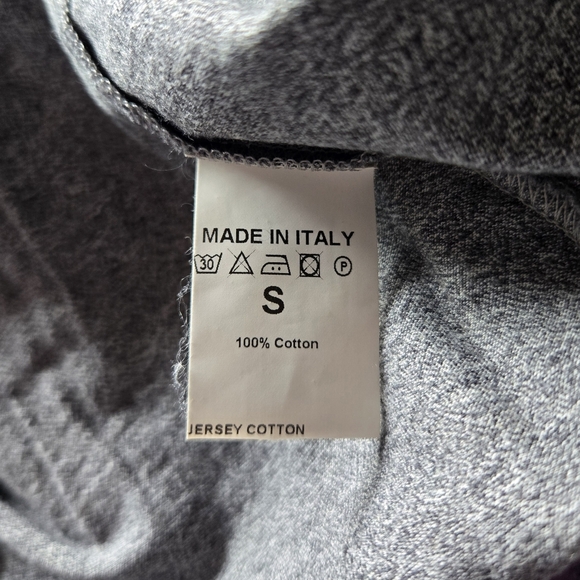 Isaia Gray Short Sleeve Tee - Picture 5 of 6